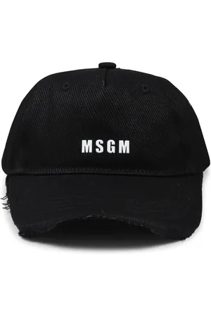 Msgm Casquette à logo brodé