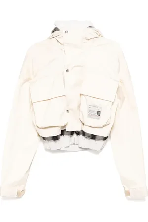 Maison Mihara Yasuhiro Veste à design patchwork