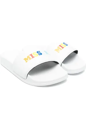 Missoni Claquettes à logo imprimé