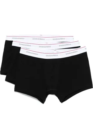 Dsquared2 Lot de trois boxers à bande logo