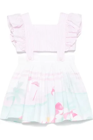 Lapin House Robe à imprimé plage