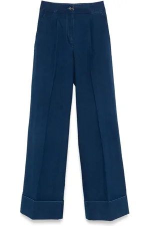 VALENTINO GARAVANI Pantalon à design plissé