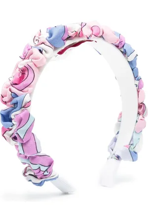 PUCCI Junior Serre-tête à imprimé marbré