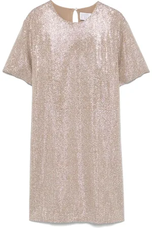 GIUSEPPE DI MORABITO Robe courte à ornements en cristal