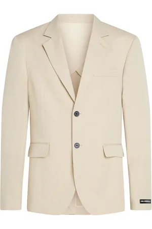 Karl Lagerfeld Blazer à revers crantés