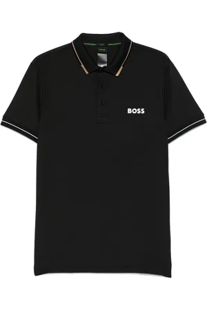 HUGO BOSS Polo à design stretch