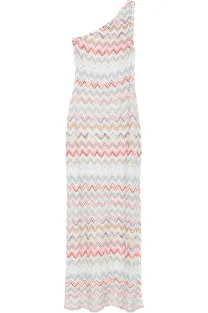 Missoni Robe longue à motif zigzag