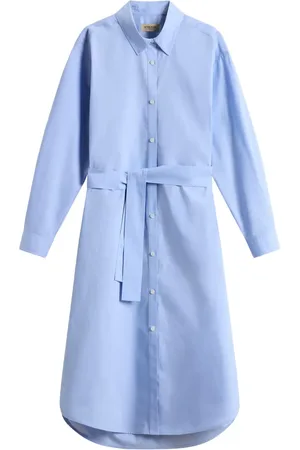 Woolrich Robe-chemise à taille ceinturée