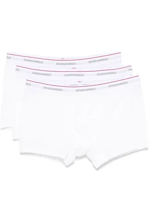 Dsquared2 Lot de trois boxers à bande logo