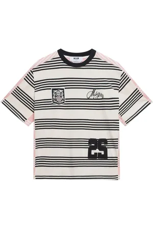 Msgm T-shirt à empiècements