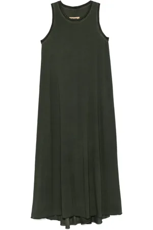 UMA WANG Robe longue à col rond