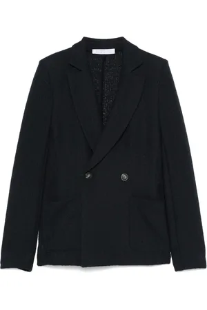 Harris Wharf London Blazer bicolore à franges
