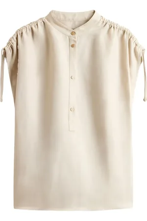 Woolrich Blouse en crêpe à boutonnière