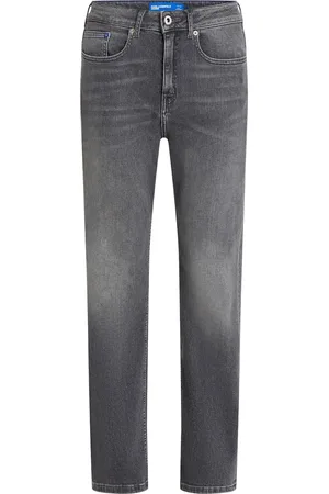 Karl Lagerfeld Jean droit à taille haute