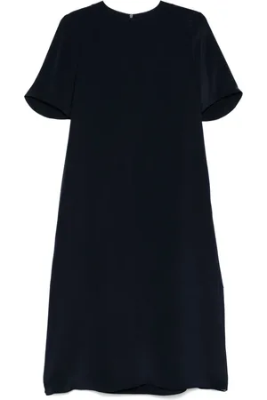 tibi Robe en soie à coupe mi-longue