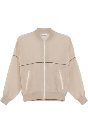 Brunello Cucinelli Veste bomber en organza