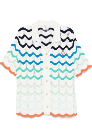 Casablanca Chemise à effet dégradé