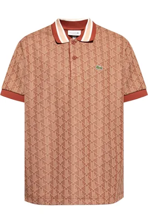 Lacoste Polo à logo en jacquard