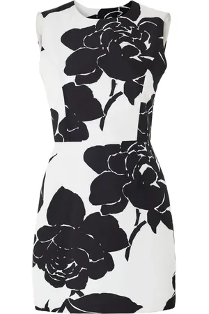 Carolina Herrera Robe courte à fleurs