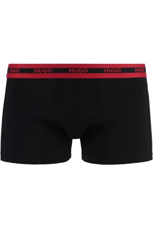 HUGO BOSS Lot de trois boxers à taille logo