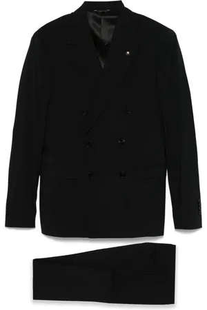 Manuel Ritz Costume à veste à boutonnière croisée