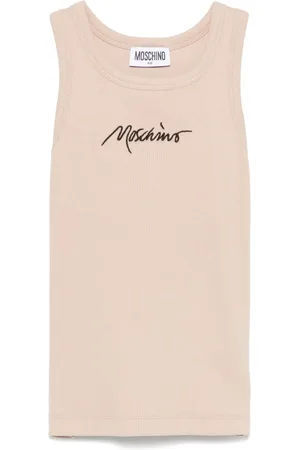 Moschino Débardeur à logo brodé