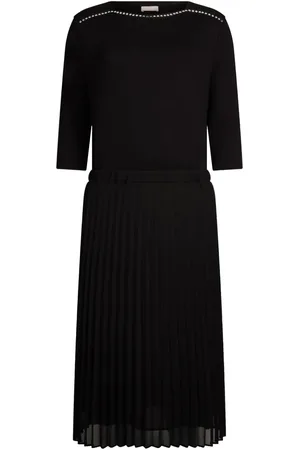 Liu Jo Robe mi-longue à détails de strass