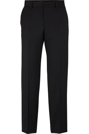 HUGO BOSS Pantalon de costume en laine vierge