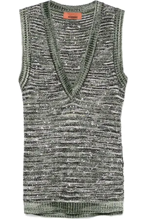 Missoni Débardeur en maille à sequins