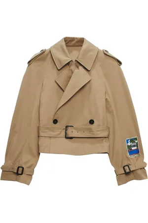 Msgm Trench à coupe crop