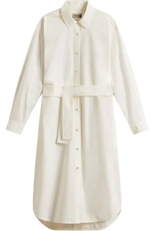 Woolrich Robe-chemise à taille ceinturée
