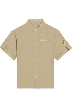 Dolce & Gabbana Chemise à logo brodé