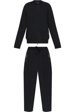 Emporio Armani Pantalon à logo imprimé