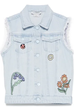 Stella McCartney Débardeur Woodland Friends en jean