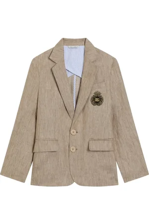 Dolce & Gabbana Blazer à logo appliqué