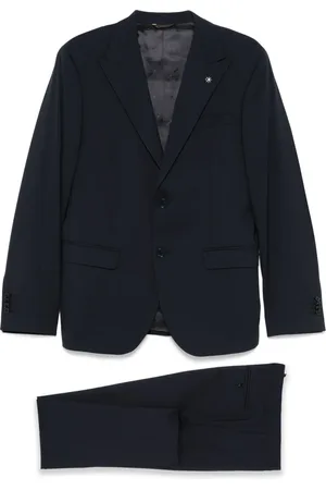 Manuel Ritz Costume à veste à simple boutonnage