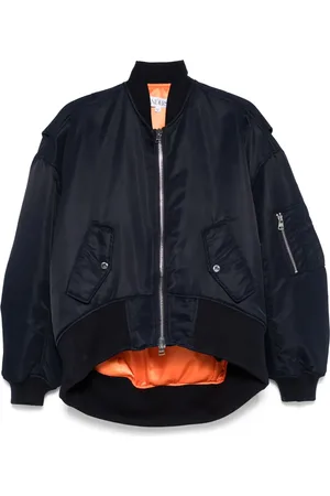 J.W.Anderson Veste bomber à ourlet incurvé