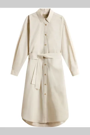 Woolrich Robe-chemise à taille ceinturée