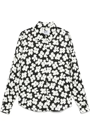 Msgm Chemise à fleurs