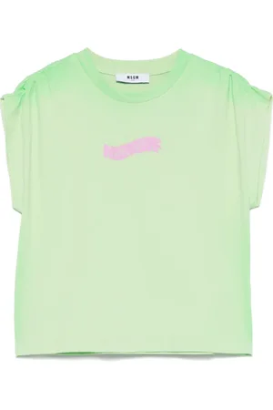 Msgm T-shirt à encolure ronde
