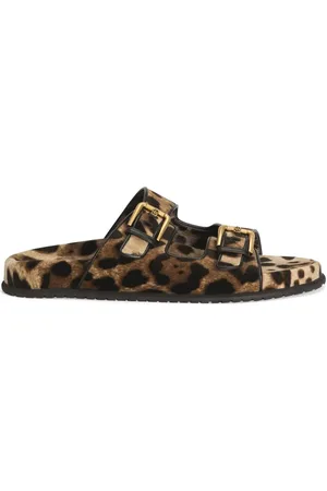 Dolce & Gabbana Sandales à imprimé léopard