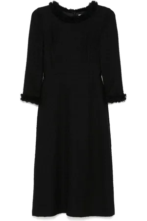 Cubus Robe cintrée Vermont à coupe évasée en tweed