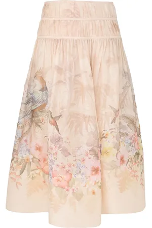 ZIMMERMANN Jupe mi-longue Illuminate