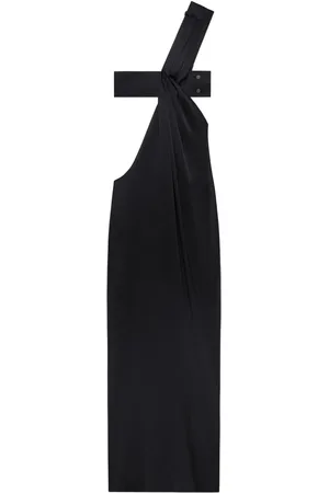 Courrèges Robe drapée à détail torsadé