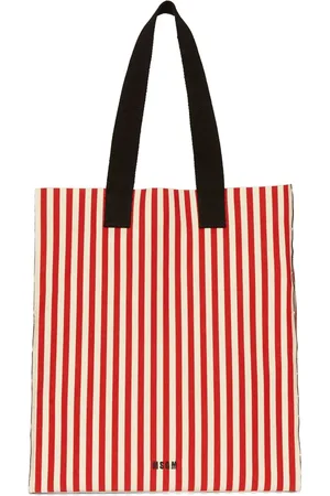 Msgm Sac à main à rayures