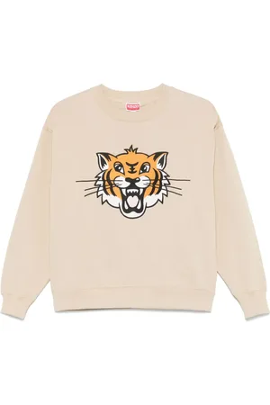 Kenzo T-shirt à motif Happy Tiger brodé