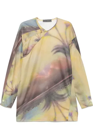 Kiko Kostadinov X Fox t-shirt à manches longues