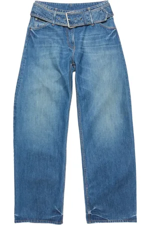 Acne Studios Jean à taille ceinturée