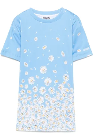 Moschino Robe à fleurs imprimées