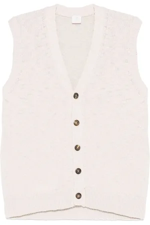 ELEVENTY Cardigan à design sans manches